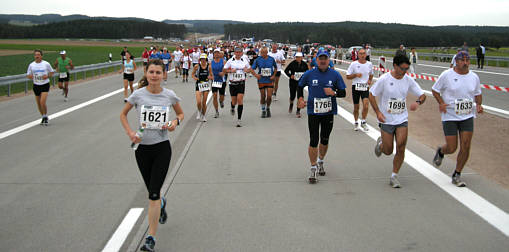 Via Carolina A6 Autobahnerffnungslauf