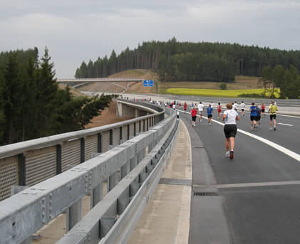 Via Carolina A6 Autobahnerffnungslauf