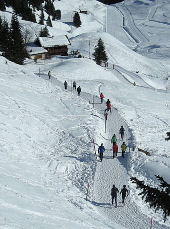 Arosa Snow Run und Walk Event 2009