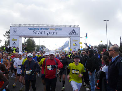 Jerusalem Marathon 2011