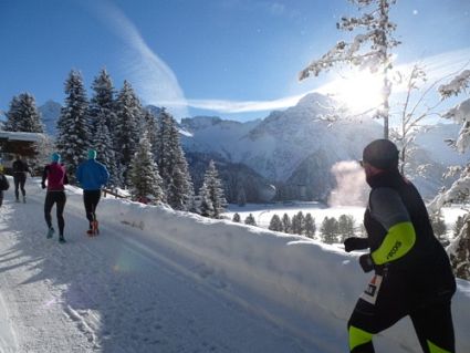 Swiss Snow Walk Run Arosa 2013