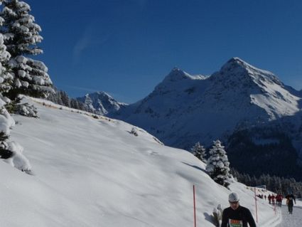 Swiss Snow Walk Run Arosa 2013