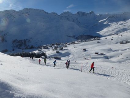 Swiss Snow Walk Run Arosa 2013