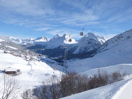 Swiss Snow Walk Run Arosa 2013