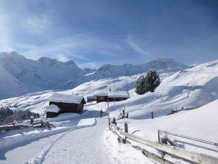 Swiss Snow Walk Run Arosa 2013