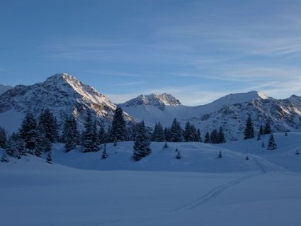 Swiss Snow Walk Run Arosa 2013