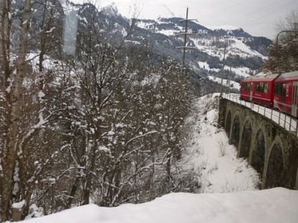 Swiss Snow Walk Run Arosa 2013