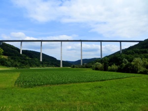 Kochertalbrcke beim Landesorientierungslauf 2014 Tag 6