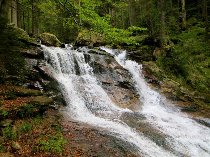 Joggingtour am 18.09.2014 im Bayerischen Wald von Bodenmais zum Arber