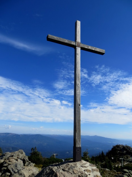 Joggingtour am 18.09.2014 im Bayerischen Wald von Bodenmais zum Arber