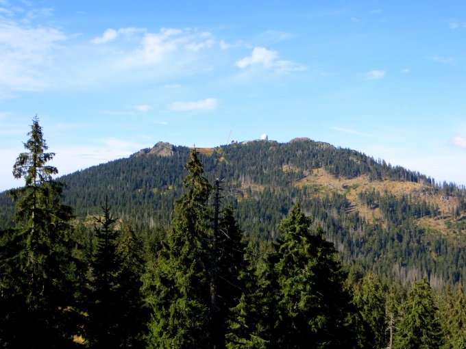 Joggingtour am 18.09.2014 im Bayerischen Wald von Bodenmais zum Arber