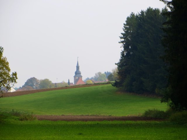 Joggingtour von Kirchenbirgik ins Klumpertal