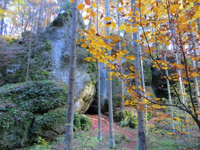 Joggingtour zwischen Brenschlucht, Pottenstein und Teufelshhle