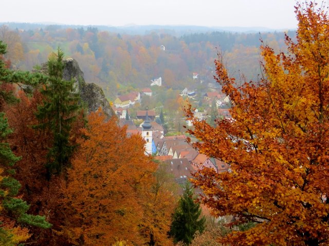 Joggingtour zwischen Brenschlucht, Pottenstein und Teufelshhle