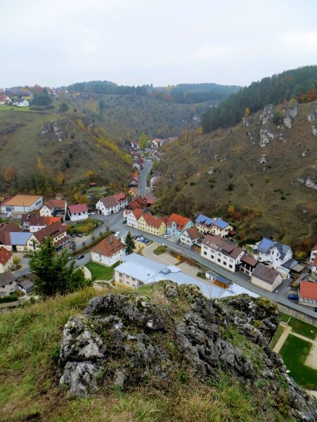 Joggingtour zwischen Brenschlucht, Pottenstein und Teufelshhle