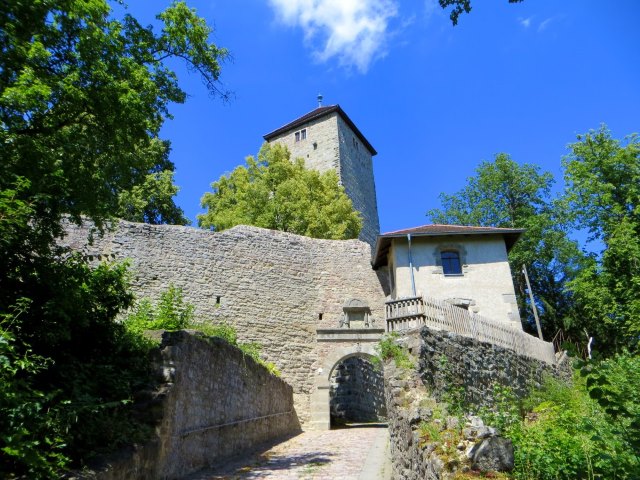 Trainingslauf 2 fr Bezirksorientierungslauf 5 - 120 km langer Biwaklauf durch die Rhn vom 10. - 12.07.2015