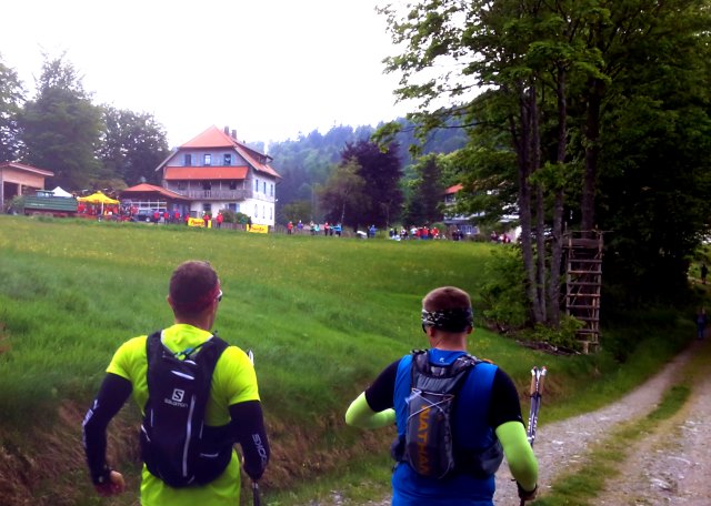 Der Knig im Bayerwald beim Ultratrail Lamer Winkel 2015