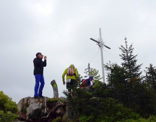 Der Knig im Bayerwald beim Ultratrail Lamer Winkel 2015