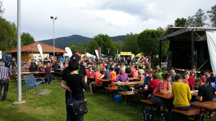 Der Knig im Bayerwald beim Ultratrail Lamer Winkel 2015