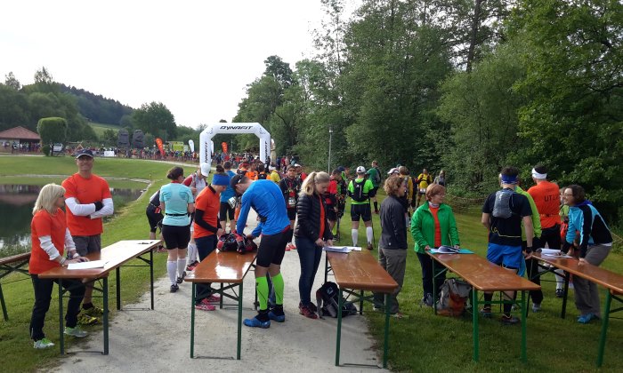 Der Knig im Bayerwald beim Ultratrail Lamer Winkel 2015