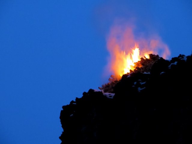 Lichterlauf Pottenstein zum Lichterfest in Pottenstein am 06.01.2016