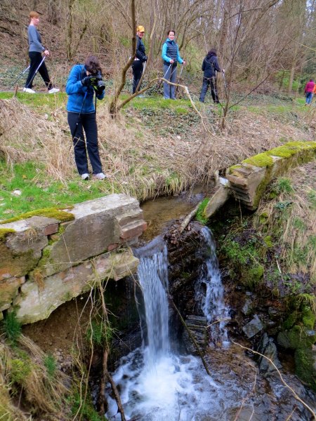 Nordic Walkingrunde beim Sibyllenbad am 19.03.2016