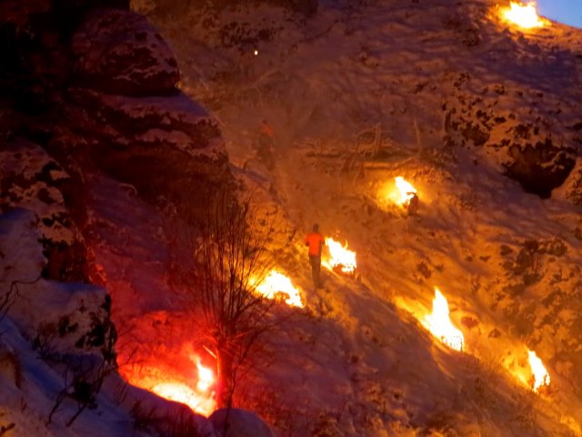 Lichterlauf Pottenstein zum Lichterfest in Pottenstein am 06.01.2017