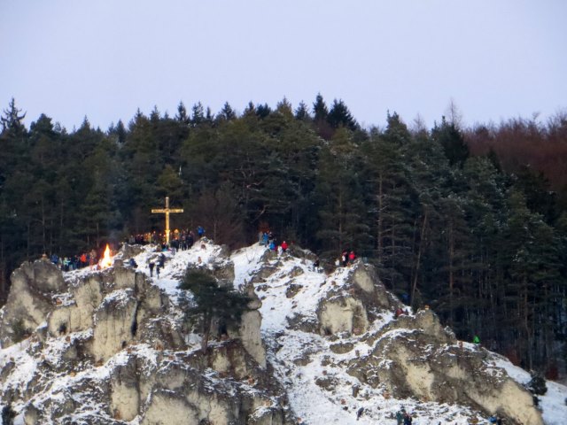 Lichterlauf Pottenstein zum Lichterfest in Pottenstein am 06.01.2017