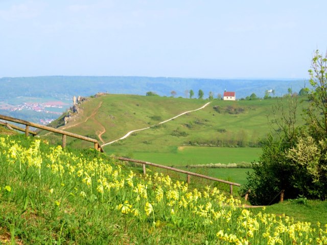 Joggingtour auf die Gipfel des Walberla am 22.04.2018