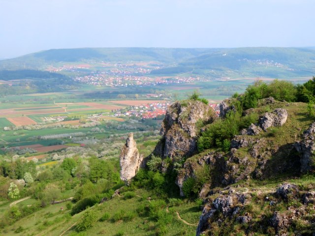 Joggingtour auf die Gipfel des Walberla am 22.04.2018