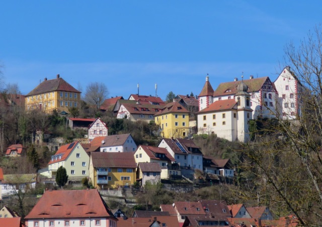 Egloffstein-Rundtour und Wanderung zu den Frnkischen Drei Zinnen und Hohlkirche am 30.03.2019