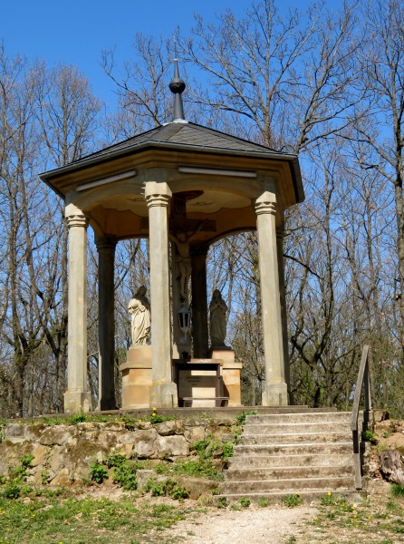 Lauf durch die sdlichen Hassberge am 21.04.2019