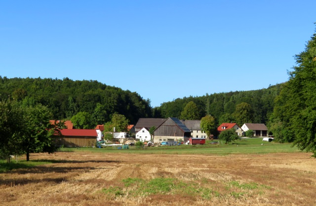 Frnkische Schweiz Joggingtour mit Langer Berg und allerlei Burgruinen am 20.09.2019 