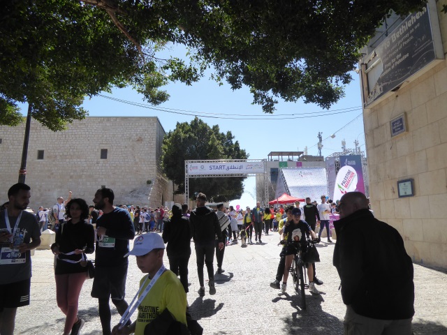 Palstina Marathon in Bethlehem am 10. Mrz 2023 