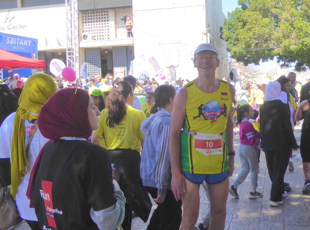 Palstina Marathon in Bethlehem am 10. Mrz 2023 