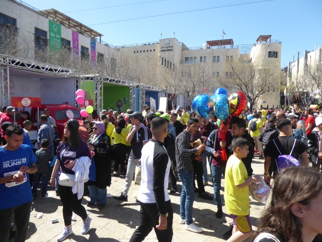 Palstina Marathon in Bethlehem am 10. Mrz 2023 