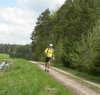 Joggingtour von Khnhardt nach Weihersmhle und zurck