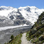 Joggingtour in Val Morteratsch
