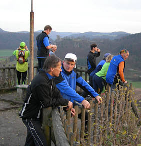 Joggingtour in der Frnkischen Schweiz