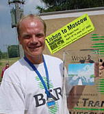 Robert Wimmer als Sieger des Transeuropalaufs 2003