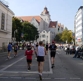 Vom Mnchen - Marathon 2005