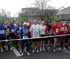 Beim Würzburg Marathon