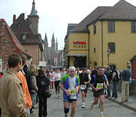 Beim Würzburg Marathon