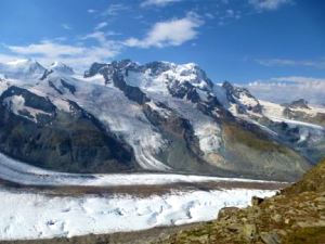 Gletscher beim Matterhorn Ultraks 2013