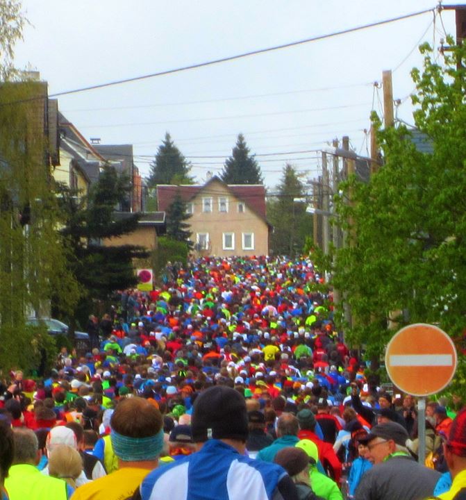 Rennsteig Marathon am 25.05.2013