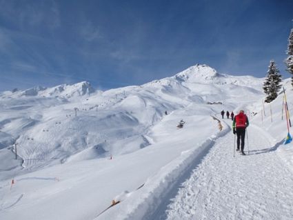 Swiss Snow Walk Run Arosa 2013