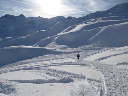 Swiss Snow Walk Run Arosa 2013