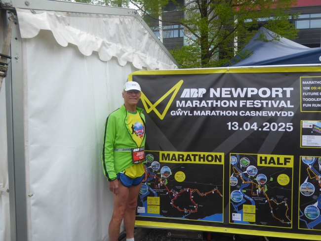 Newport Marathon am 13. April 2025