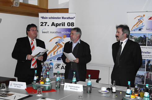 Würzburg Marathon Pressekonferenz
