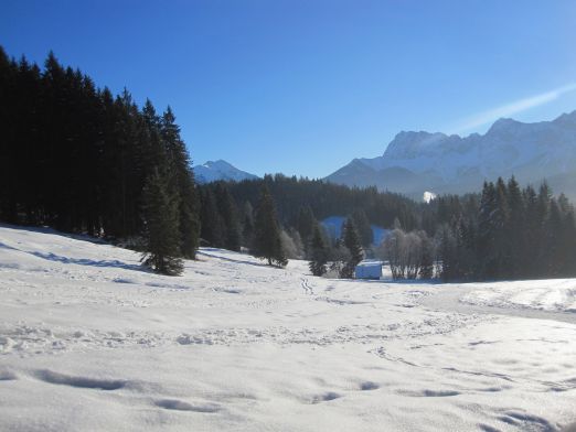 Das Kranzbach - Bewegung im Winter